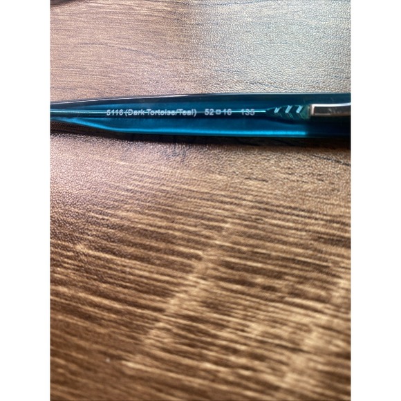 Coach Eyeglasses Women FRAMES ONLY HC 6040 Brooklyn 52-16-135 Tortoise Teal 371 - Picture 13 of 16